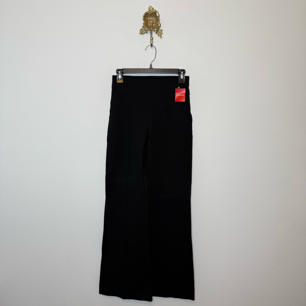 SPANX Black Boot Cut Flare Pants